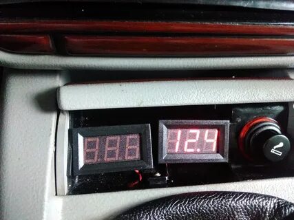 Установка вольтметра