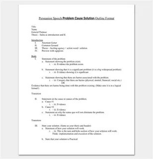 Outlining problems
