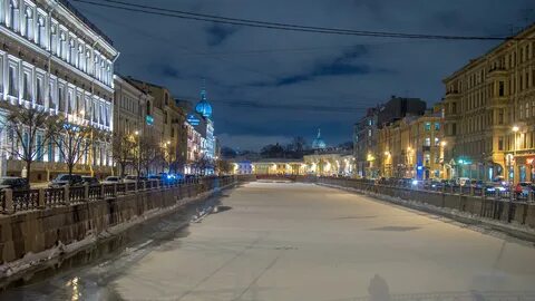 Центр питера зимой