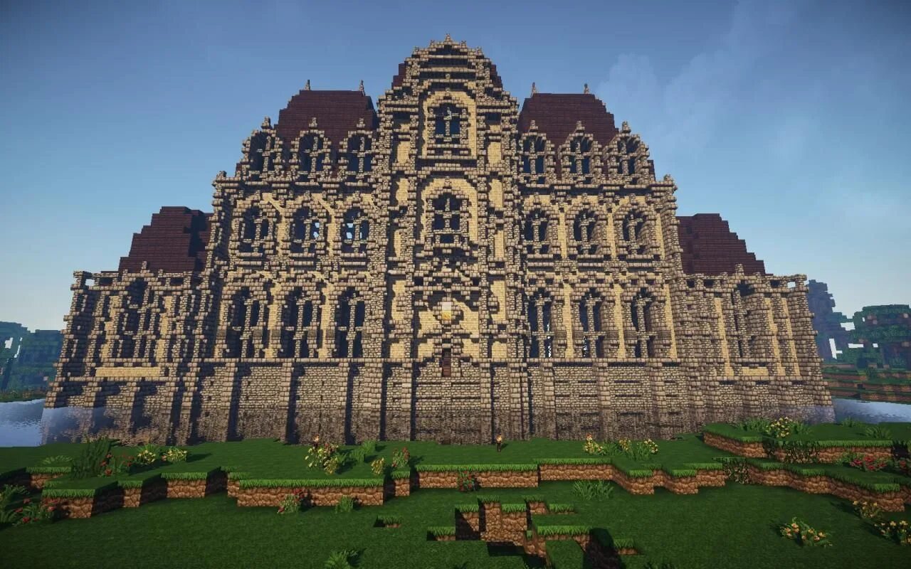 Minecraft architecture. Особняк Ренессанс в МАЙНКРАФТЕ. Средневековый дворец майнкрафт. Особняк Барокко майнкрафт. Аббатство в майнкрафт.