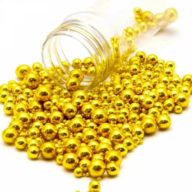 Семена золотых шаров. Драже золотые шарики 2мм. Сахарные шарики золото, 7 мм, 50 гр.. Золотой металлический шарик. Золотая посыпка.