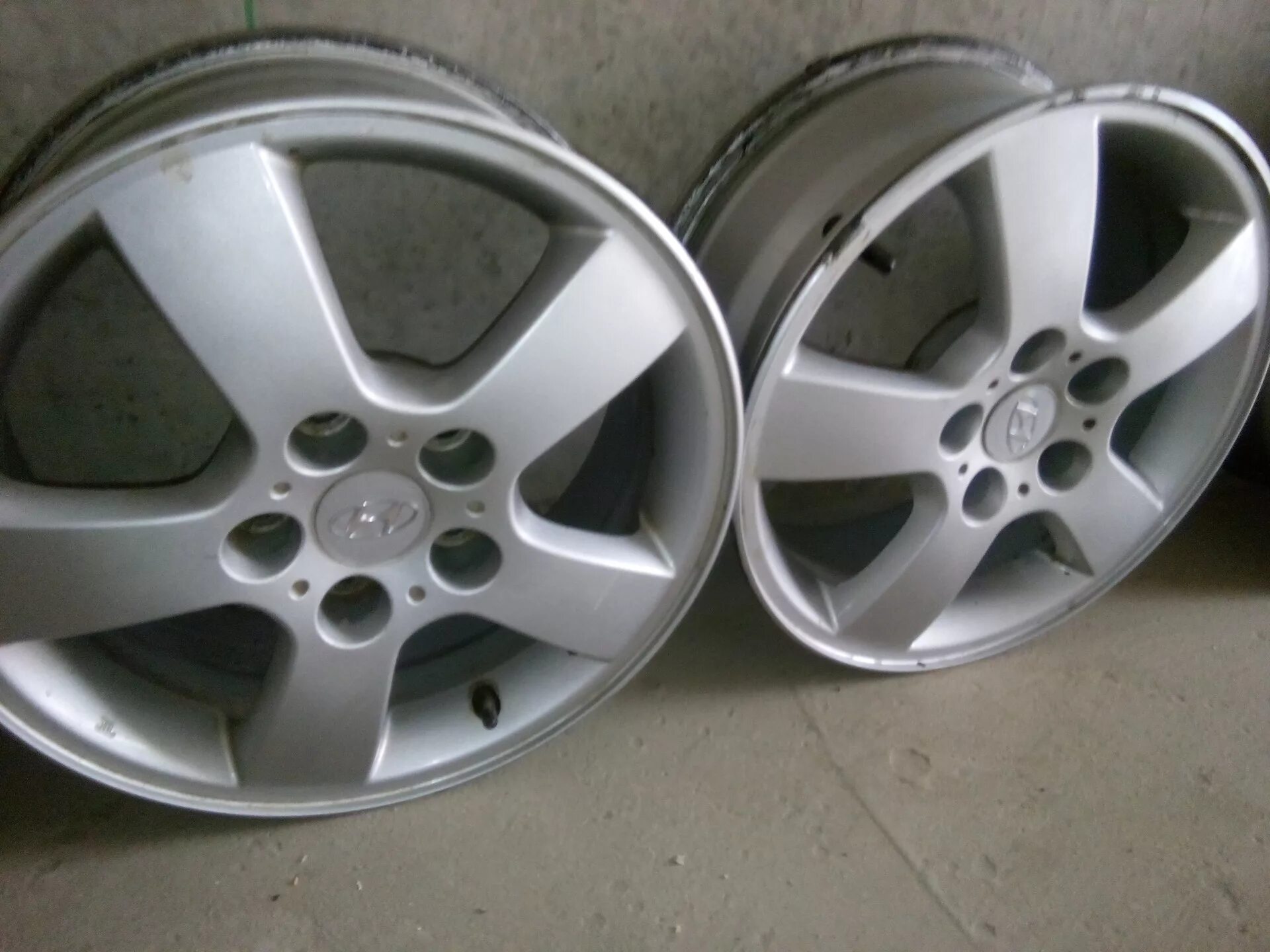 Литые диски туксон. Диски hyundai tucson r16.