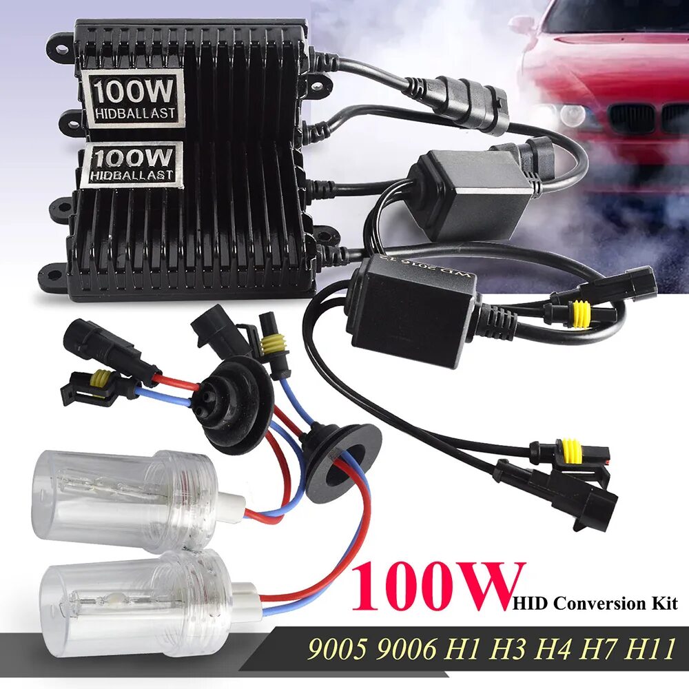 Conversion Kit Xenon supervision Hid head Lamp. Plasma Xenon h1 100w. Какой ксенон с АЛИЭКСПРЕСС купить н4 9006.