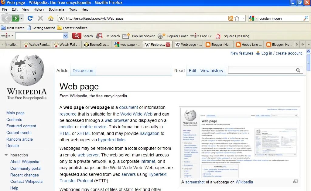 Главная страницы интранет. Document browser. Making webpage. Wiki pages viewpage