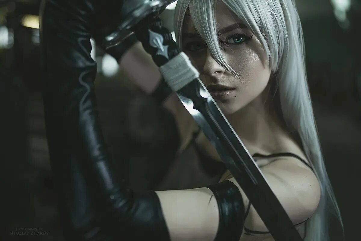 NIER Automata a2 косплей.