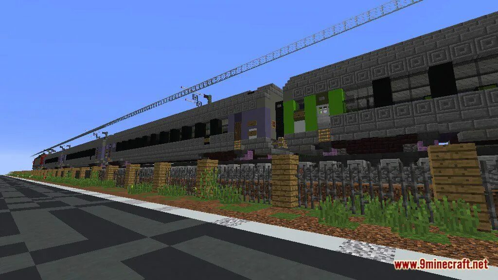 Призрачный поезд в майнкрафте. Метро майнкрафт 1. 16. Immersive railroading контактная сеть. 2.