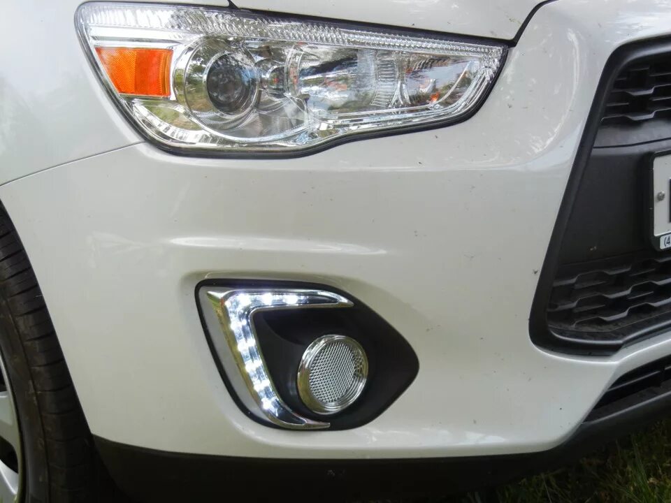 Ходовые огни mitsubishi asx 2019. Дхо для mitsubishi asx. Mitsubishi asx 2010-2012. Дхо митсубиси асх. Ходовые огни asx.