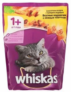 Whiskas вкусные подушечки