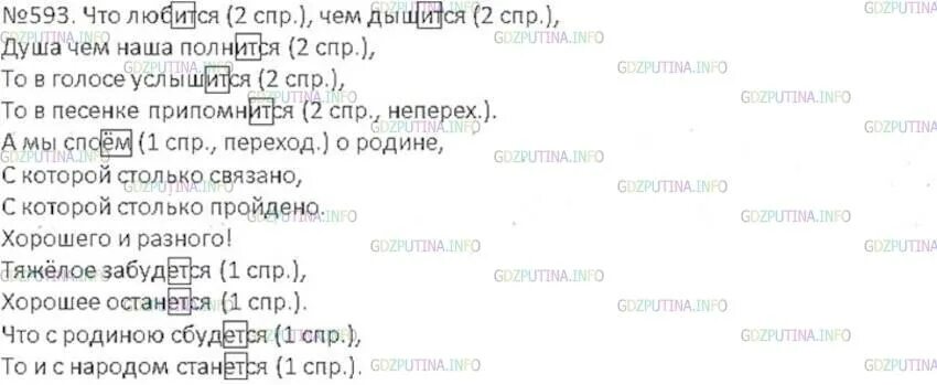 593 упр русский 6 класс ладыженская. Русский язык 6 класс 593. Упр 593.