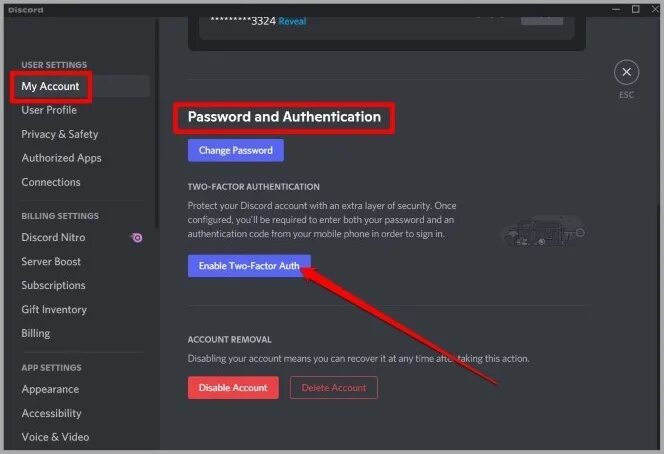 2fa discord