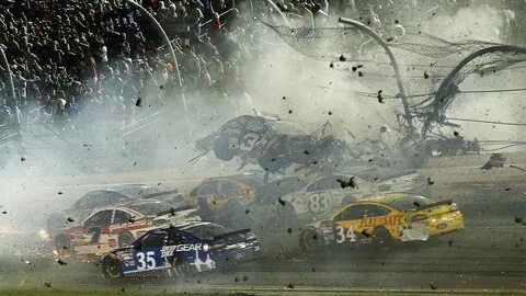 Crash against