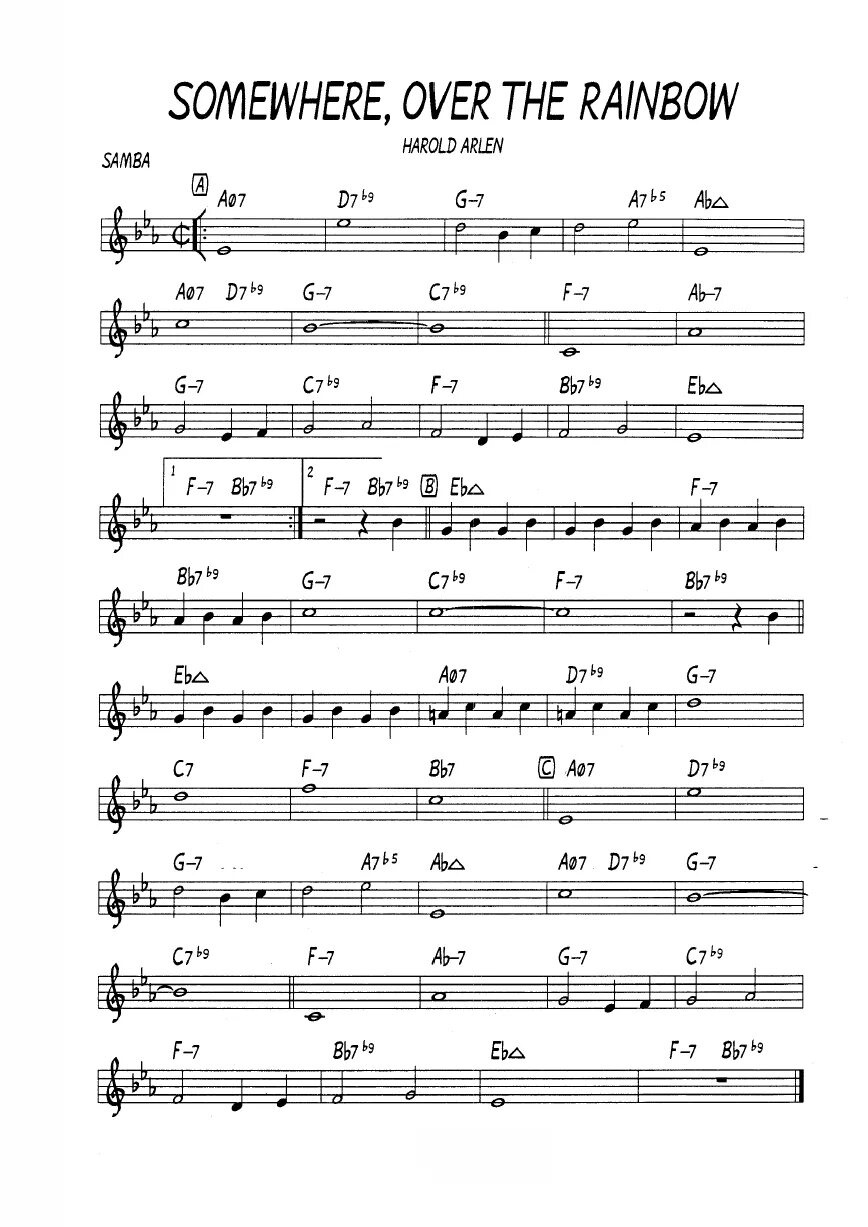 Песня over the rainbow. Over the Rainbow Ноты для фортепиано. Somewhere over the Rainbow Ноты для голоса. Somewhere over the Rainbow Ноты для фортепиано. Israel Kamakawiwo'ole - somewhere over the Rainbow Ноты.