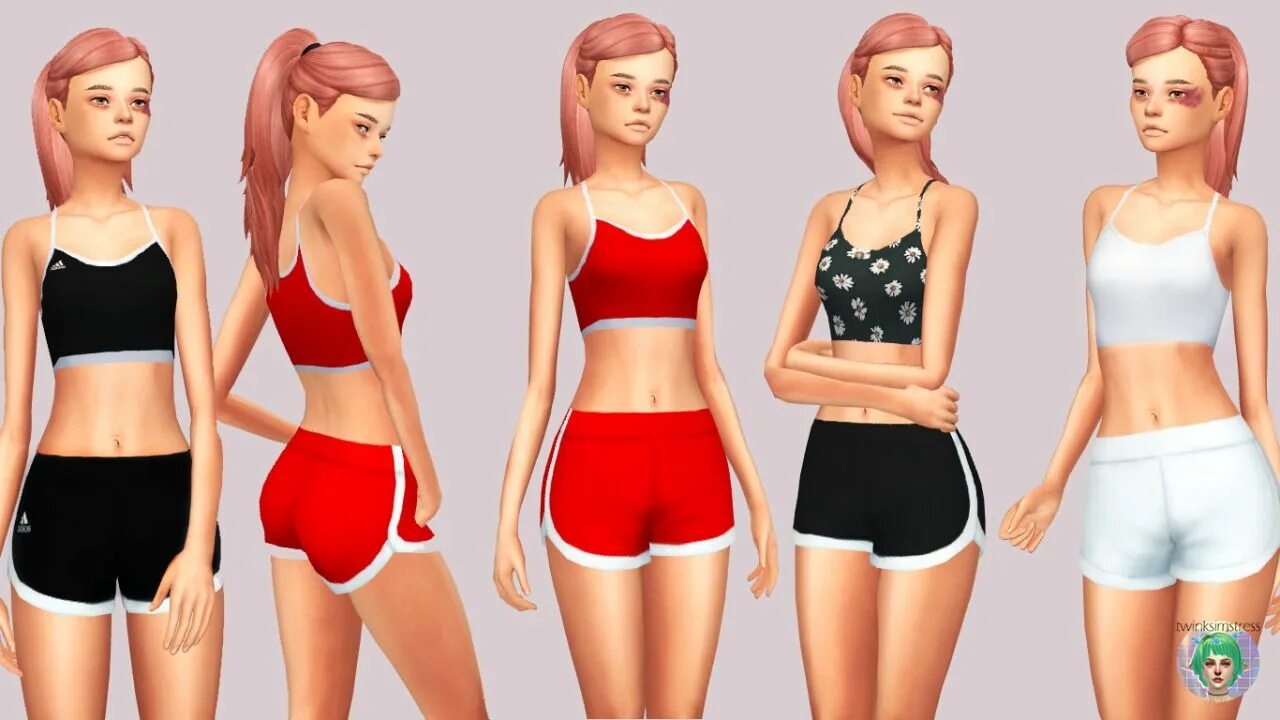 Мод на рост в симс 4. SIMS 4 shorts female. Симс 4 рост. Симс 4 Вики. Симс 4 топ и шорты.