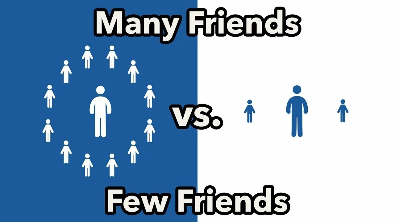 He got many friends. Friends vs friends. A few friends picture. Рисунок a few friends. Friendlier or more friendly.