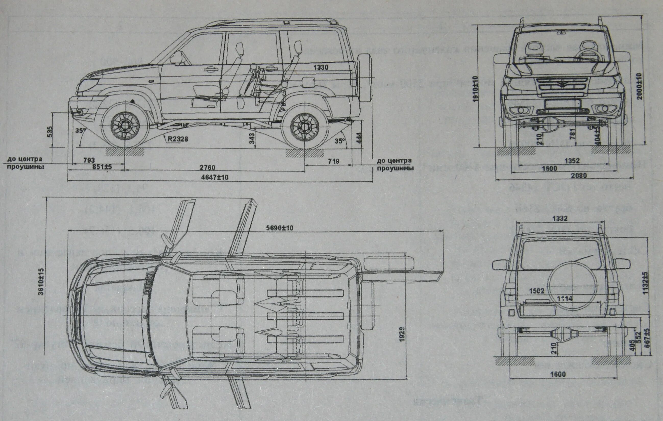 Габариты УАЗ Патриот пикап 2019. УАЗ Pickup 23632 габариты. УАЗ 3163 габариты. Колесная база УАЗ Патриот пикап.
