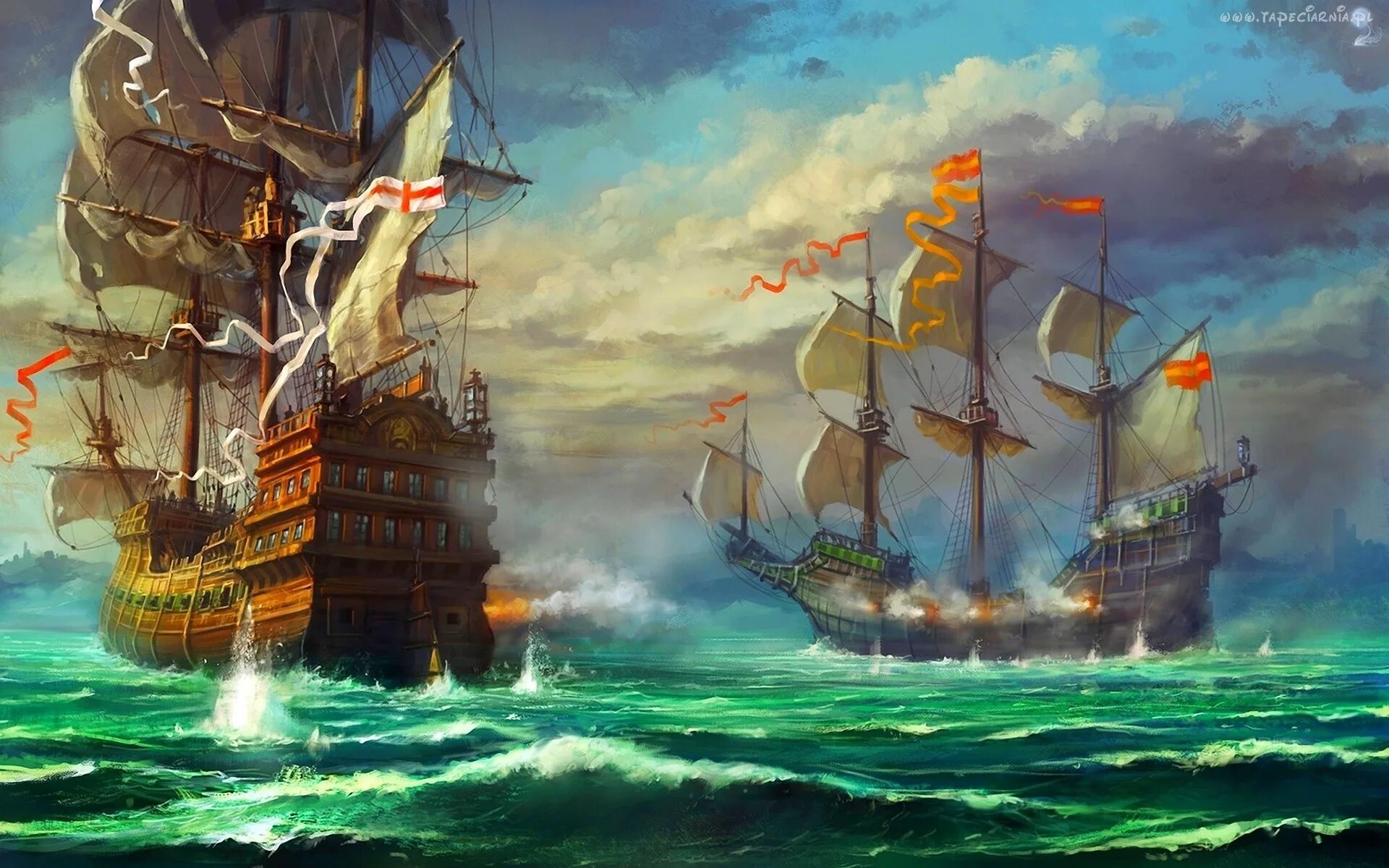 1700 1600 1200. Пиратский Галеон сражение. Корабли битвы - эпоха пиратов - пират корабль Галеон. Морские баталии художник Абрахам Хантер.