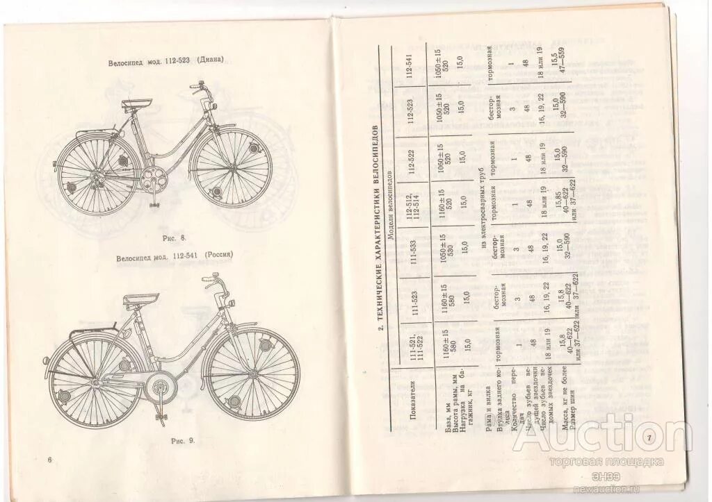 Диаметр колеса велосипеда ссср. Инструкция ЗИФ 77. ЗИФ велосипед книжка.