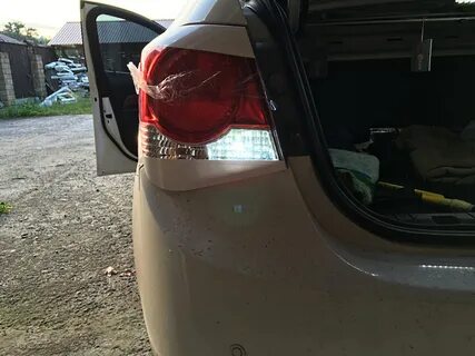 Замена задних ламп шевроле круз