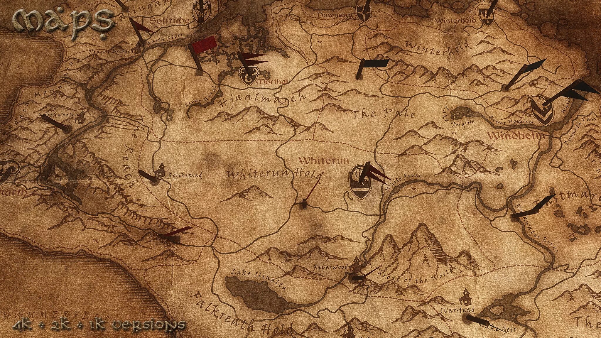 Владения обширны. Карта Скайрима. The Elder Scrolls 5 Skyrim карта.