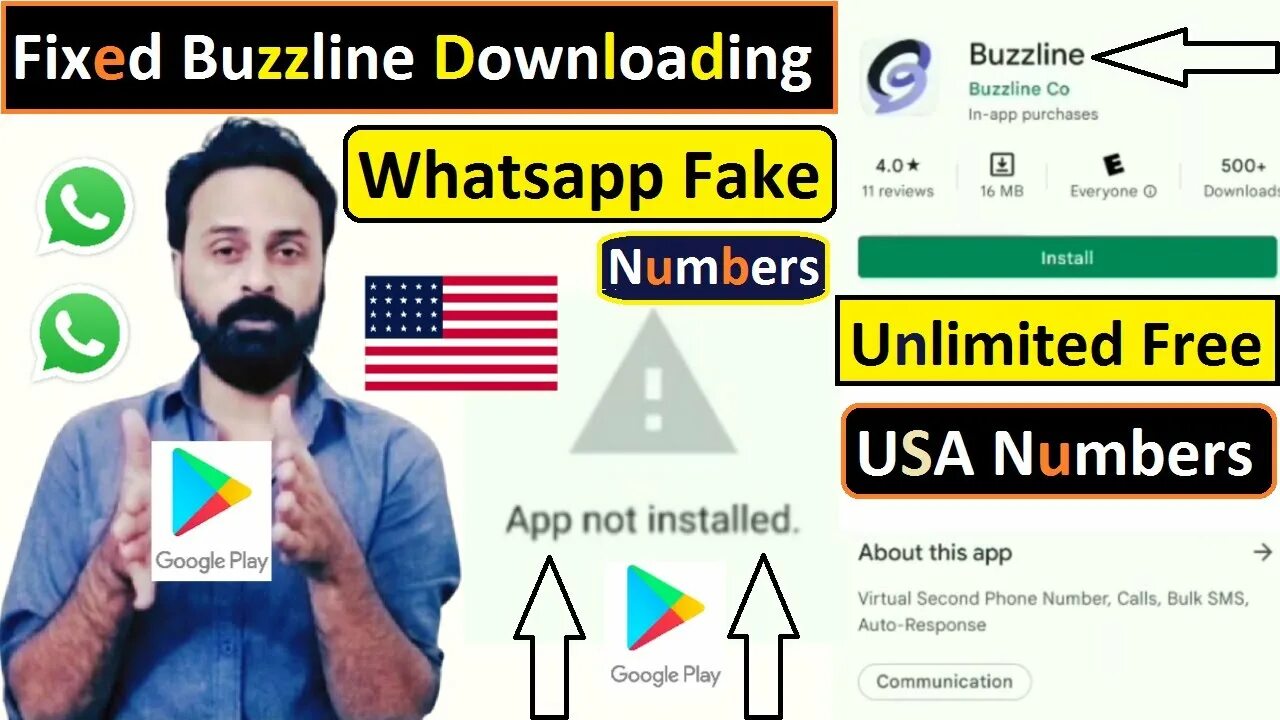 Create us number. Create us number