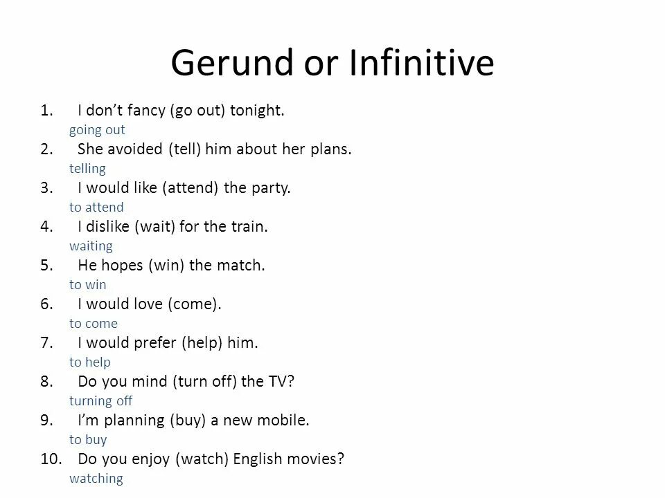 I don t like going. Gerund and Infinitive. Gerund or Infinitive. Gerund или Infinitive. Fancy герундий или инфинитив.