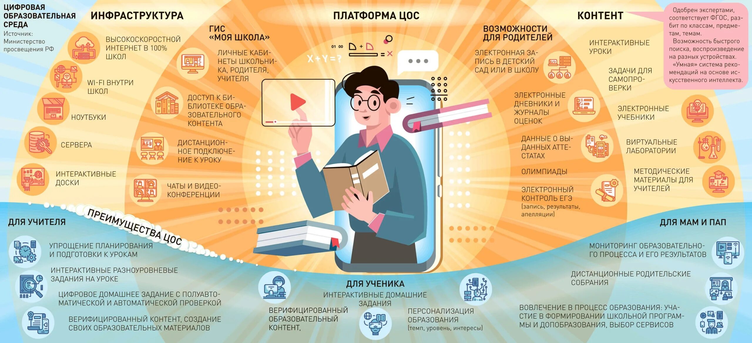 Создание федеральной государственной информационной системы моя школа. Цифровая образовательная среда. Цифровая образовательная среда в школе. Цифров яобразвоательная среда. Инфографика проекта.