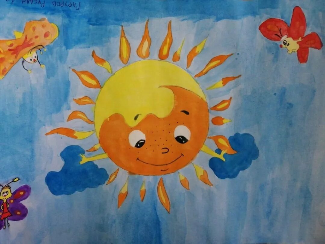 Рисование солнышко в средней группе. Рисование в мл гр солнышко. Рисование солнце с детьми. Рисование тему солнышко. Детские рисунки.