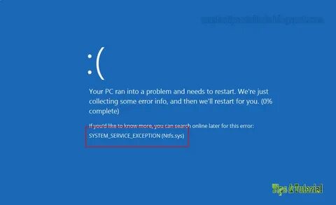 Синий экран registry error
