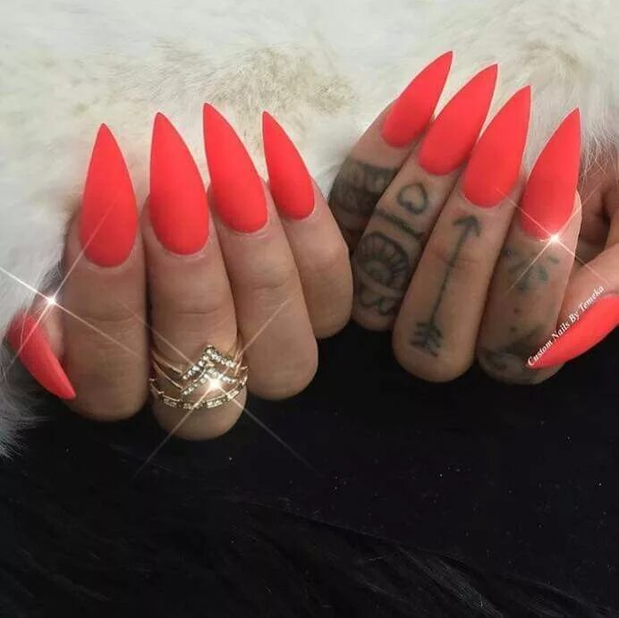 36 Amazing Acrylic Nail Ideas 2019 (With images) Paznokcie