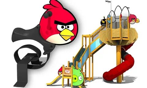 Angry birds карусель