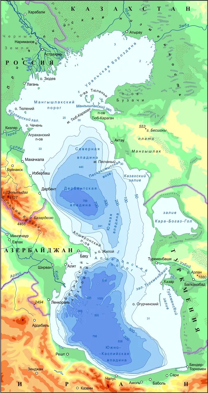 Физическая карта каспийского моря. Каспийское море на карте. Каспийское море на карте на карте. Каспийское море на карте России. Карта Северной части Каспийского моря.