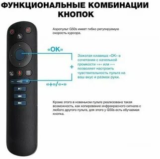Настройка пульта аэромышь