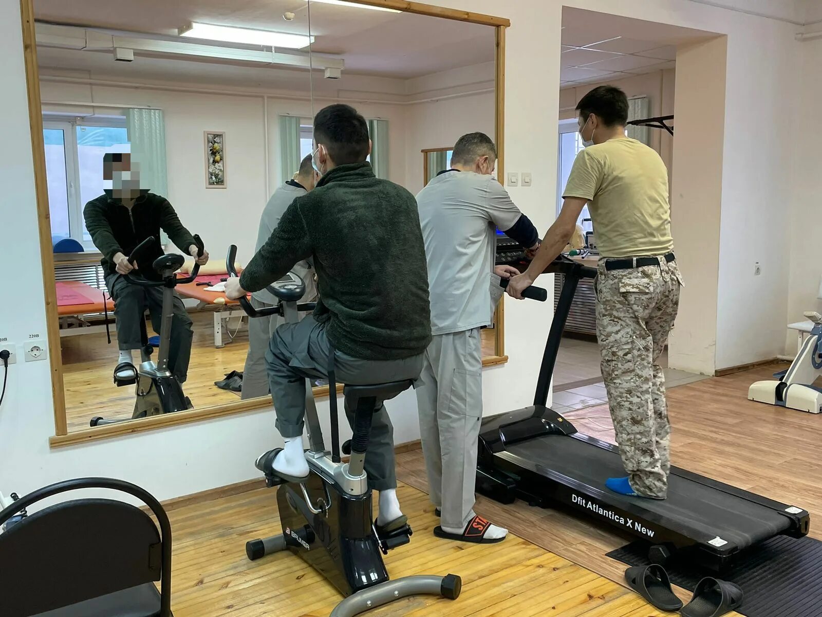 реабилитация военных.