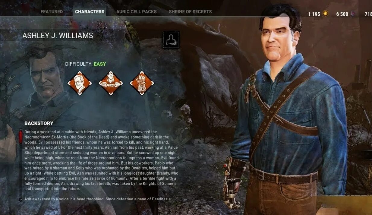 He dead перевод. Эш Уильямс дбд. Эшли Джей Уильямс Dead by Daylight. Эш Уильямс перки.