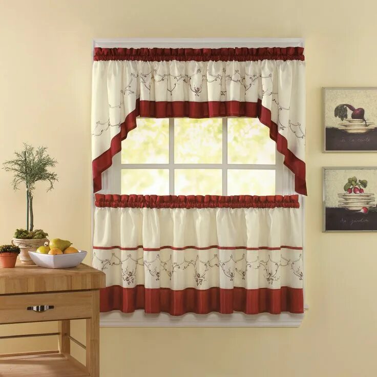 Комплект штор шторная лента (крючки), кулиска, 9223027 вуаль 150х180 см - 2 шт.,