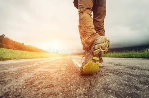 Going on foot