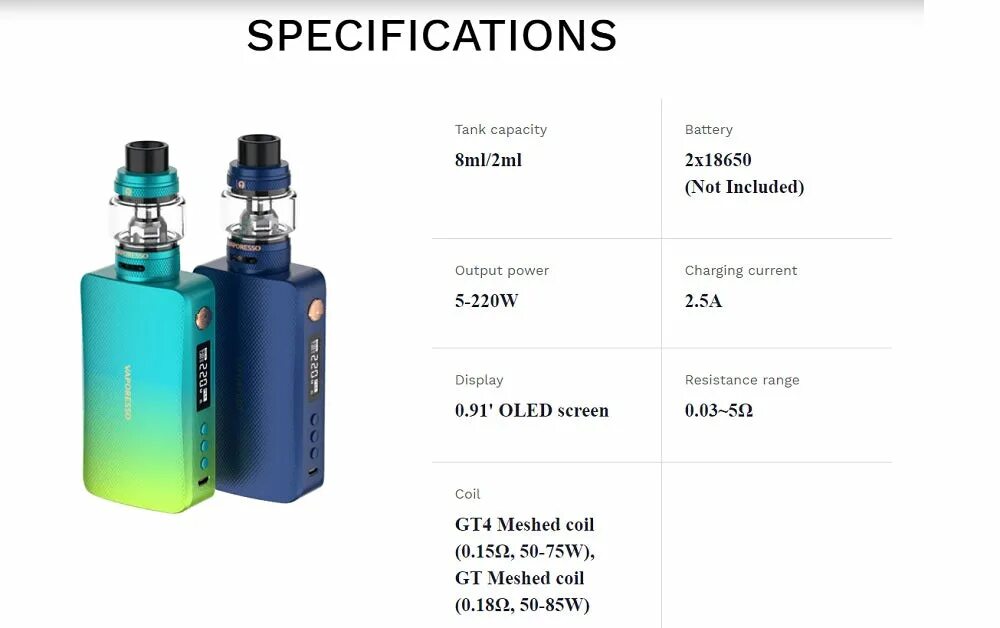 Gen s отзывы. Вапорессо Gen s. Vaporesso Gen s 220w испарители. Vaporesso Gen s 220w Kit. Gen s 220w с баком Берсеркер.