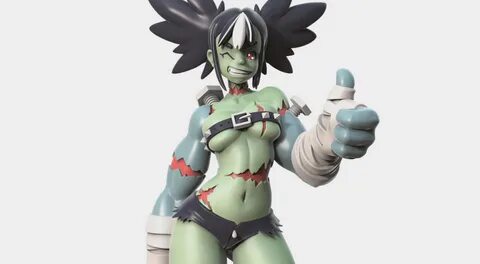 3d monster girl