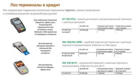 Инструкция по работе с терминалом