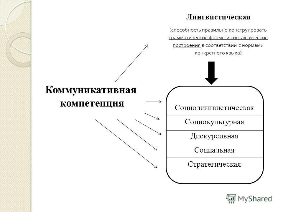 Языка на среднем этапе обучения. Коммуникативная грамматика. Лингвистические способности. Социолингвистическая компетенция. Языковые способности.