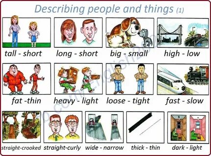 Adjectives people 1