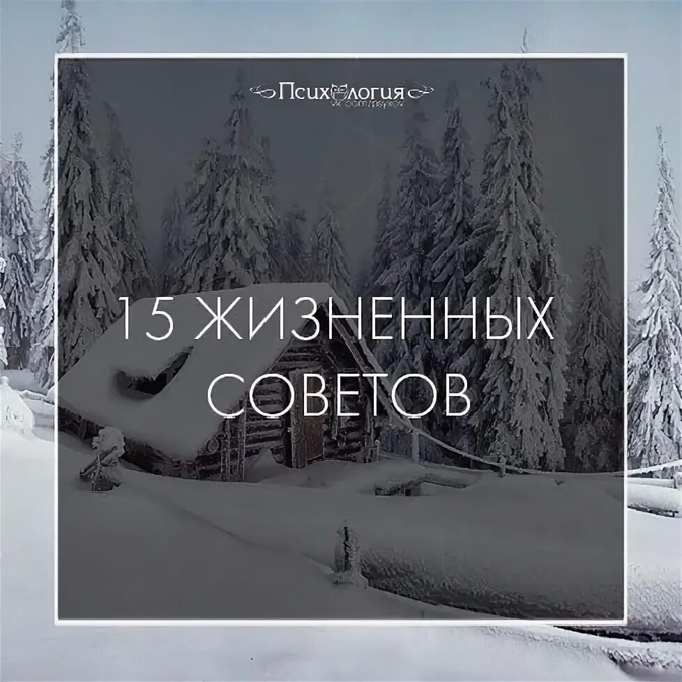 15 жизненных. 15 жизненных