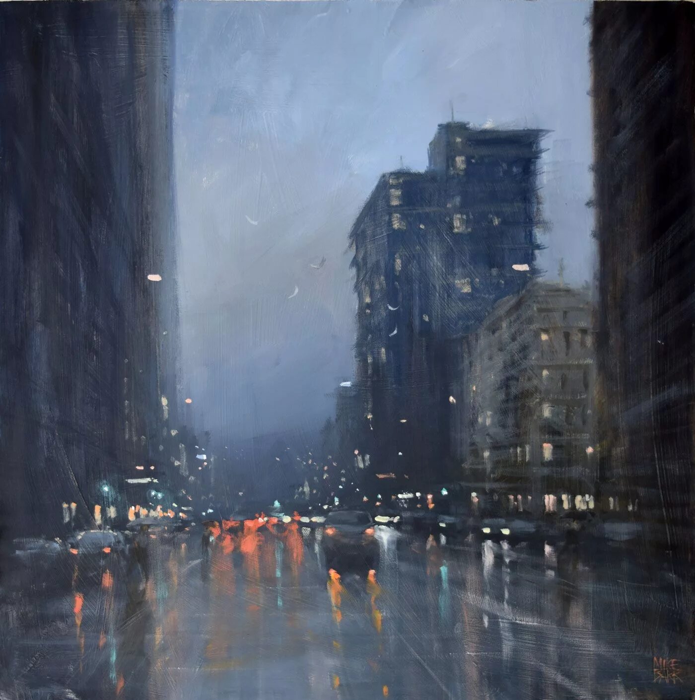 Майк Барр картины с дождем. Дождливый пейзаж. Пасмурный городской пейзаж. Городской пейзаж дождь. Mike rain