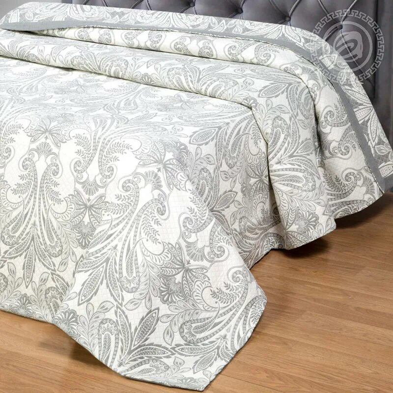 Жаккардовый плед. Покрывало cotton dreams стеганое с размерами: 240 x 260 см. Жаккардовый плед. Покрывало стеганое хлопок. Покрывало артпостель жаккард.