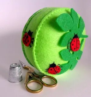Игольница из фетра своими руками
