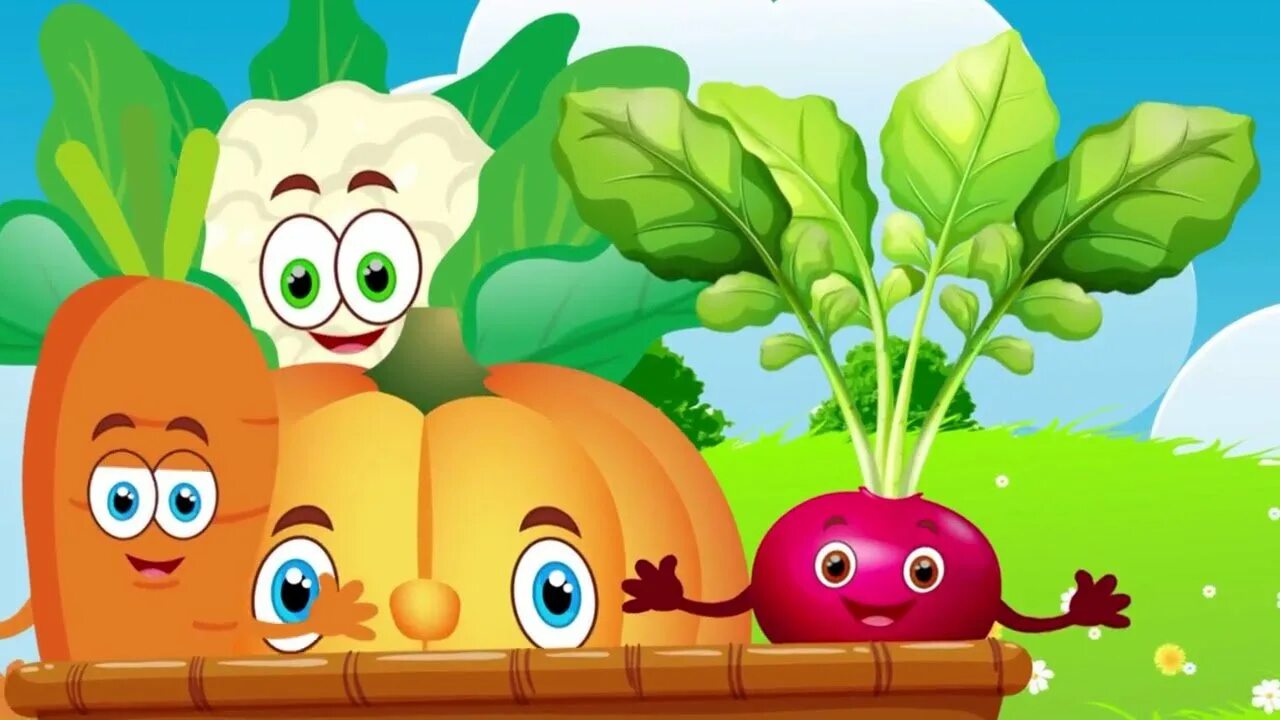песня про овощи детская