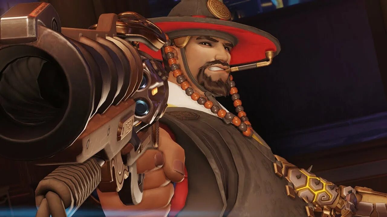 Скины лунного нового года. MCCREE High Noon. Новый Маккри. Маккри горящий глаз.