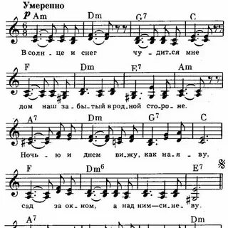 Листья желтые текст гитара