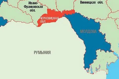 Бессарабия на карте
