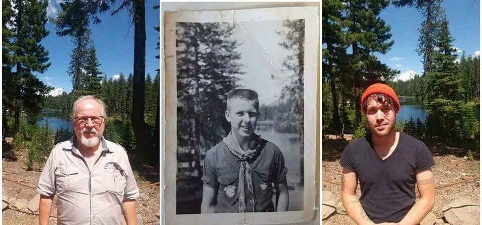 Дед в молодости. Дед в молодости и внук. Дедушка в молодости. Дед в молодости фото. Бабушка и дедушка помолодели